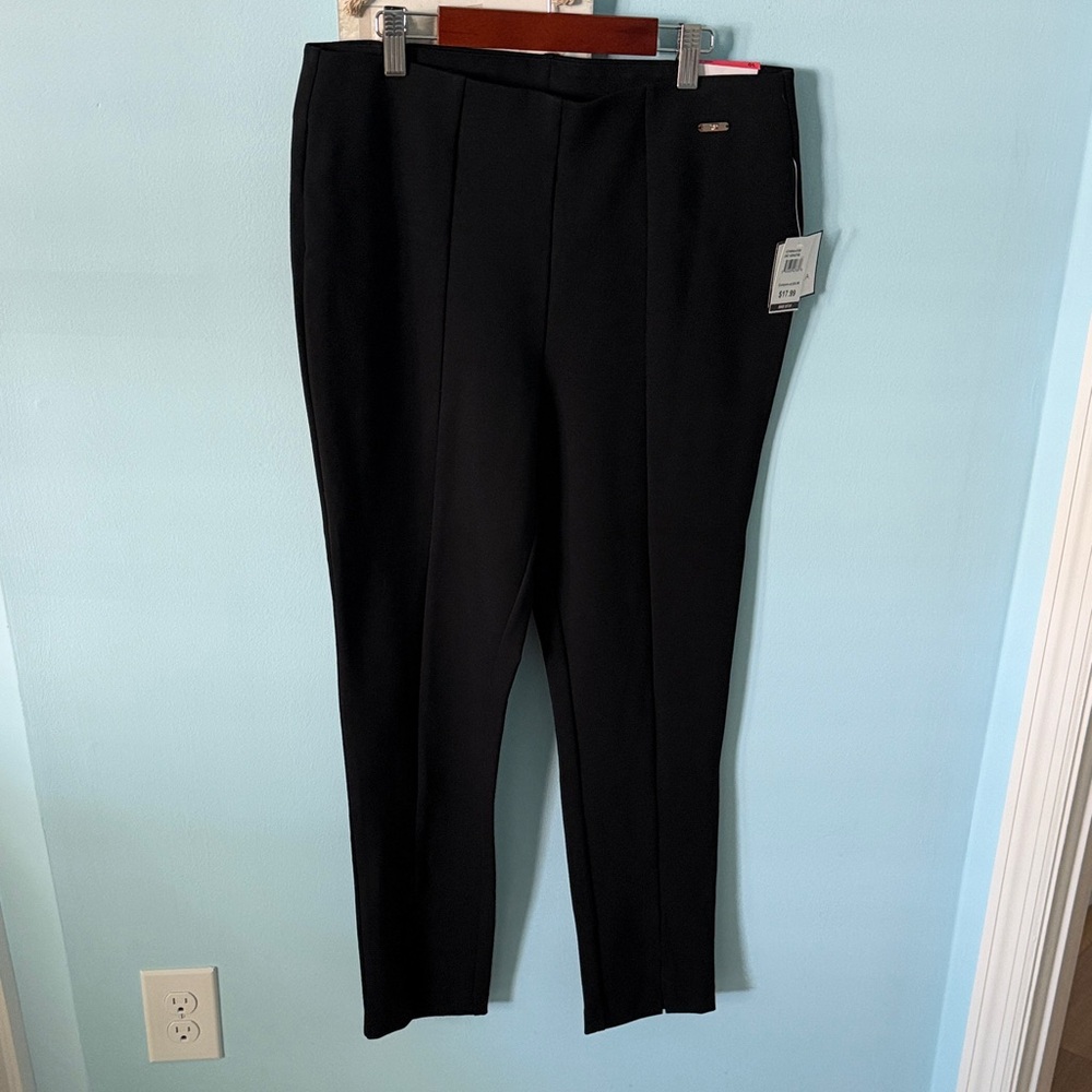 Rafaella Black Slim Pants 10 NWT